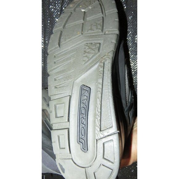 Nike Air Jordan Spizike Winterized Boot Trainers Black on Black Boys 6.5Y - Picture 9 of 10